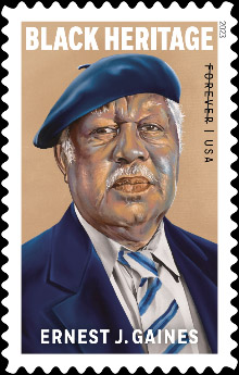 Ernest J. Gaines US stamp 2023