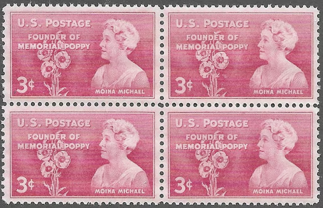Moina Michael 3c stamp (1948) USA