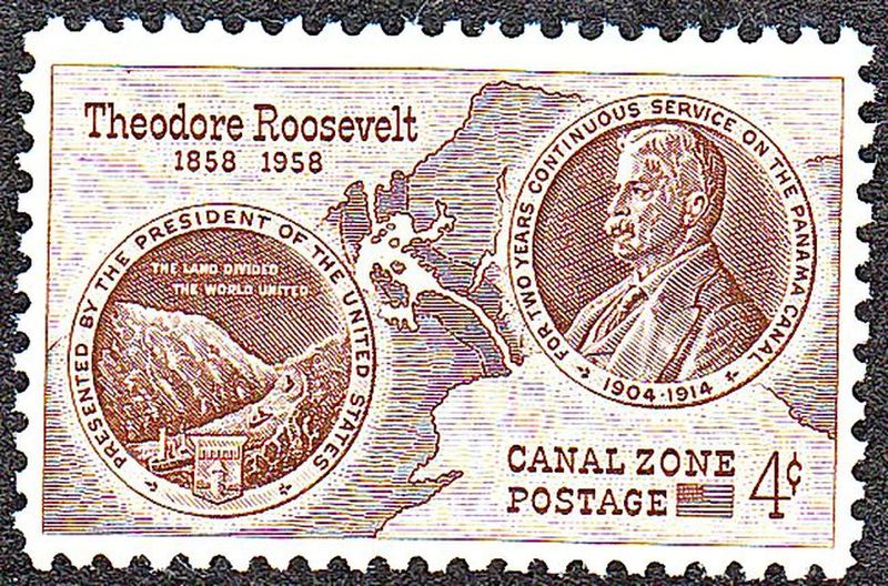 Theodore Roosevelt stamp