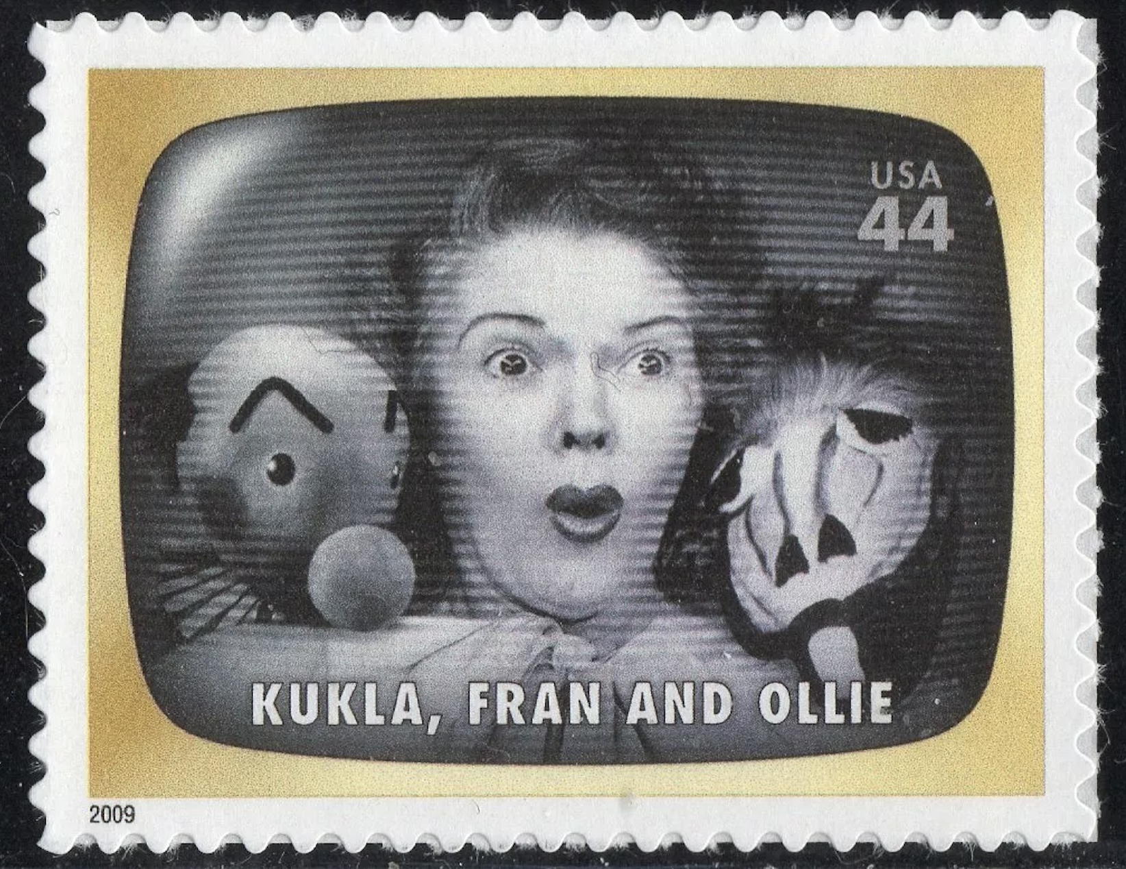 Fran Allison 44c stamp Famous US women on stamps