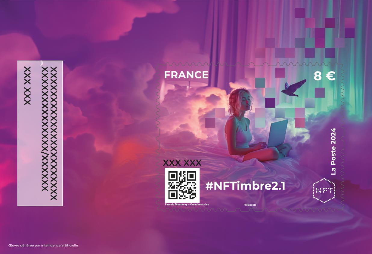 #NFTimbre2.1 New stamps France 2024