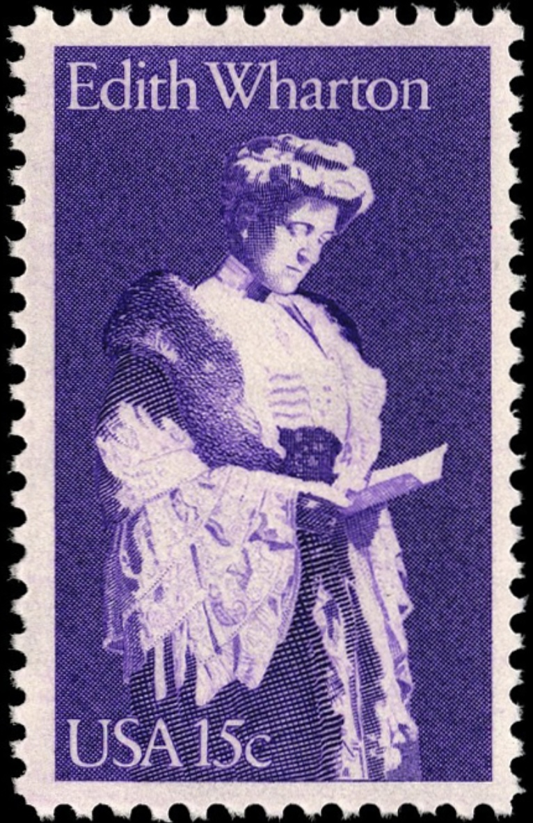 Edith Wharton 15c stamp (1980) USA Famous women on stamps