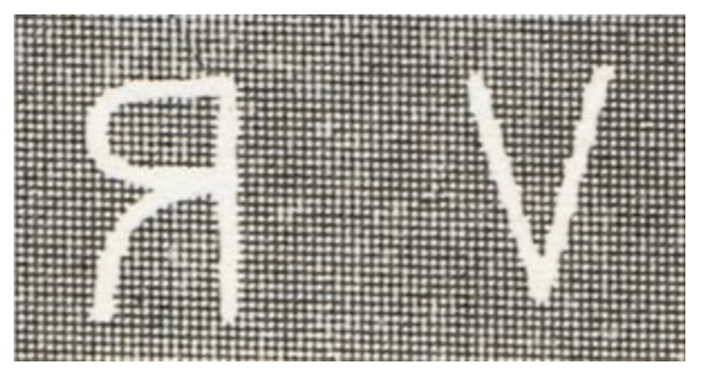 UK, Block “V R” watermark on postage stamps
