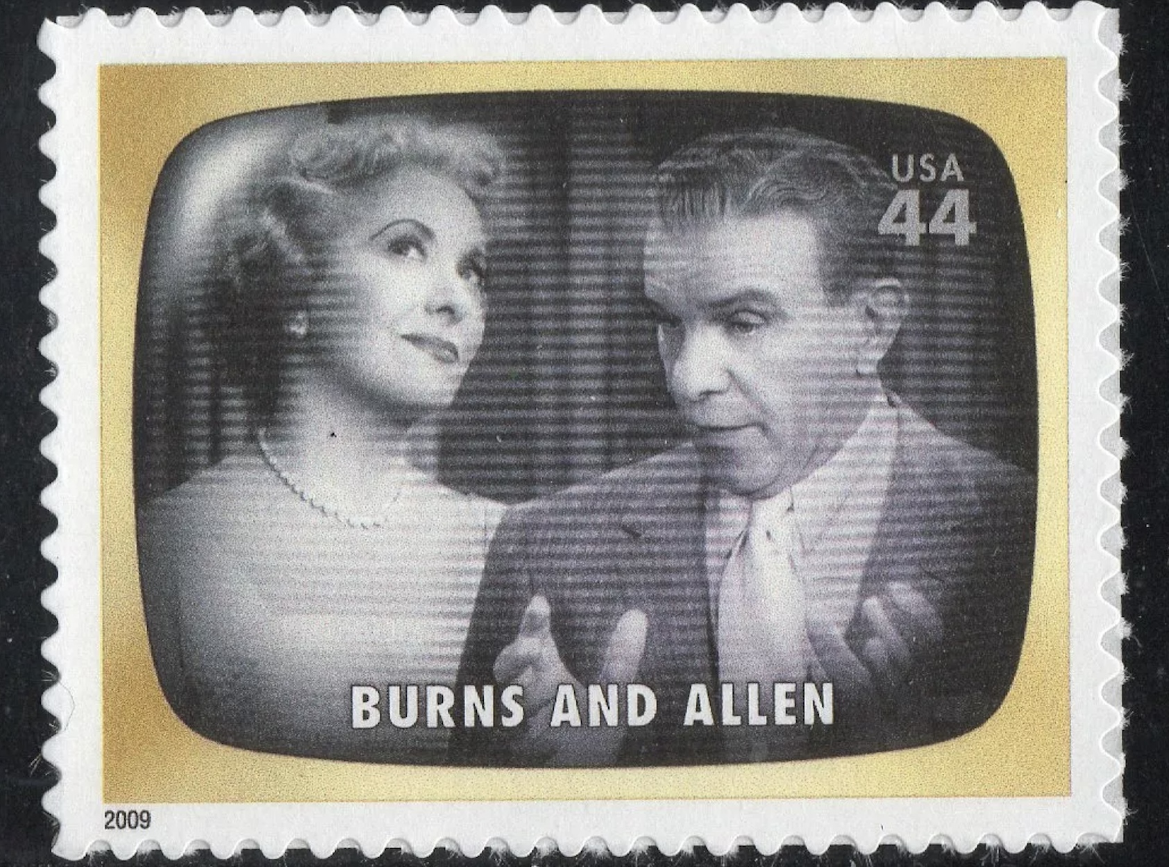 Gracie Allen 44c stamp Famous US women on stamps
