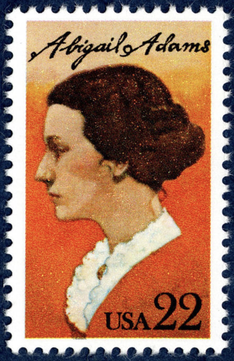 Abigail Adams 22c stamp (1985) USA Famous women on stamps