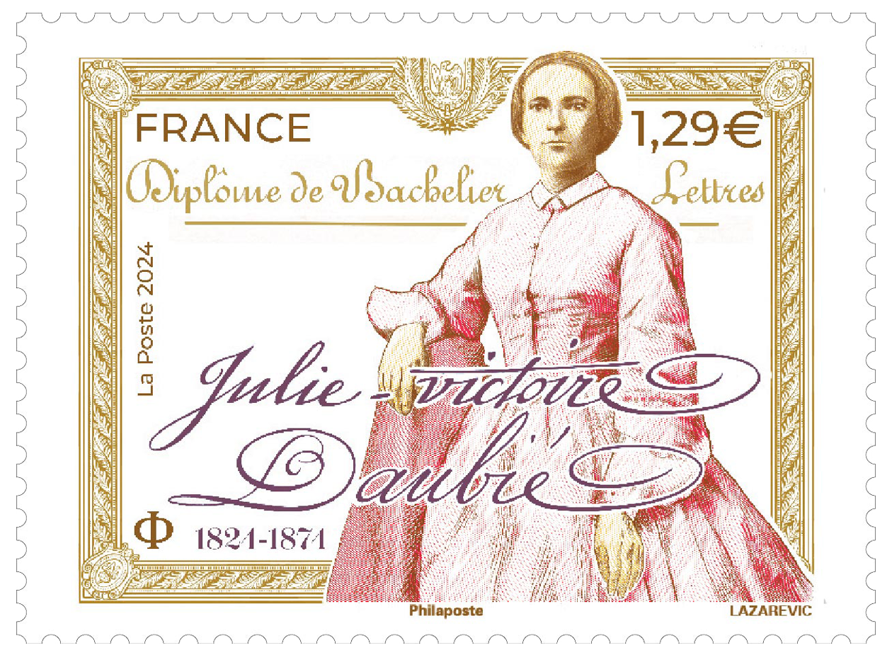 Julie-Victoire Daubié, France, stamp 2024