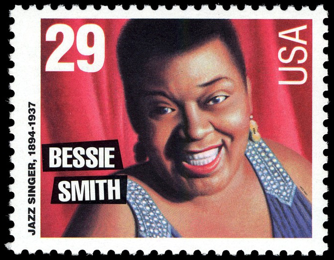 Bessie Smith 29с stamp (1994) USA Famous Women on stamps