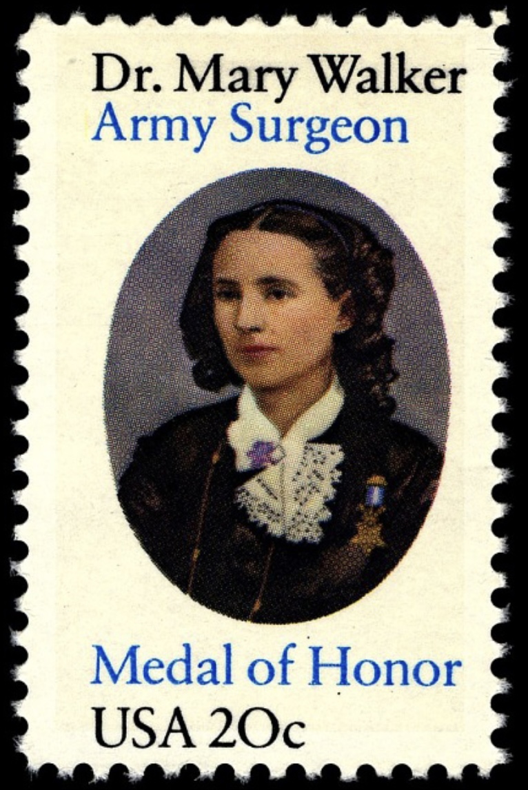 Dr. Mary Walker 20с stamp (1982) USA Famous women on stamps
