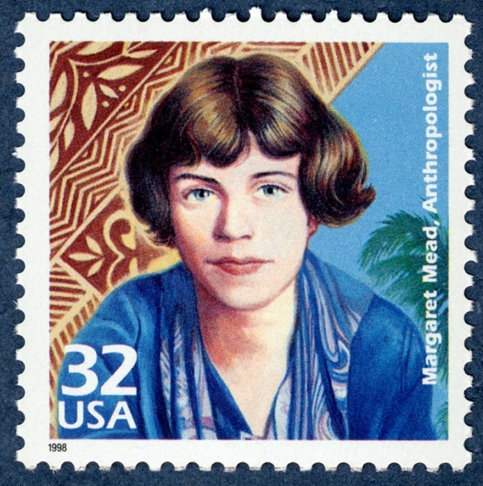 Margaret Mead 32c stamp Famous US women
