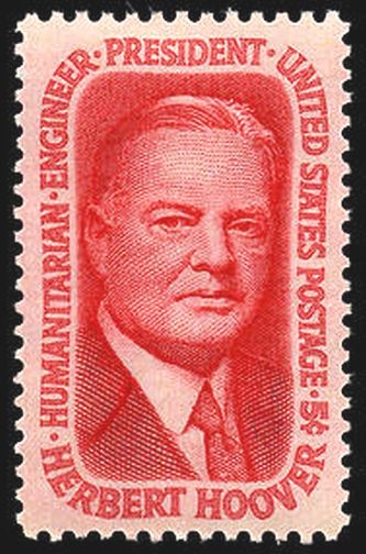 Herbert Hoover stamp