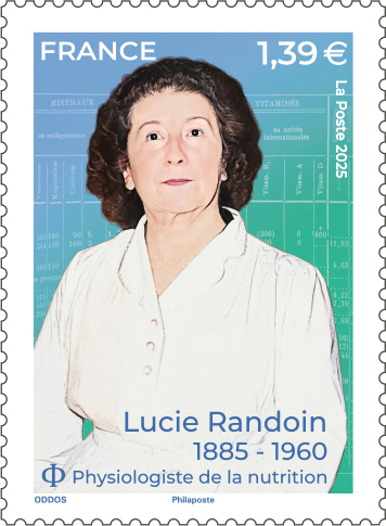 Lucie Randoin stamp new stamps of France 2024