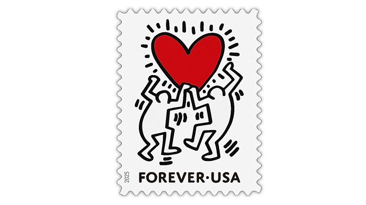 Love stamp (2025) new stamps USPS, USA