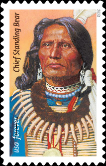 Chief Standing Bear US stamp 2023