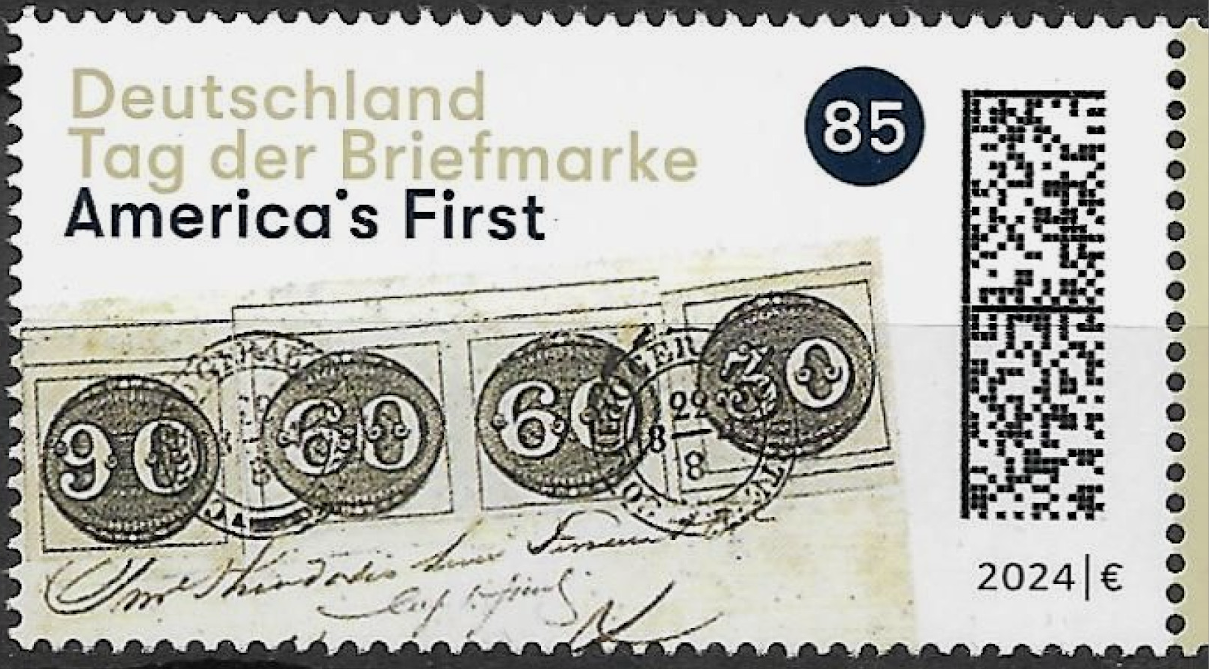 Deutschland - Brasilien, Tag der Briefmarke, Germany New Stamp 2024