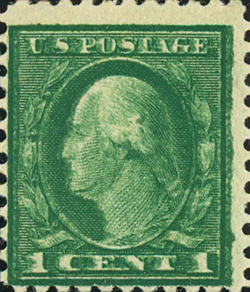 Full Double Impression (Double Transfer) Error stamp
