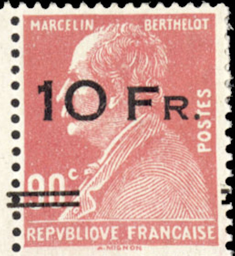 Marcelin Berthelot stamp