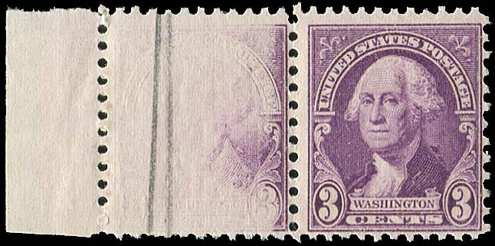 Inking error stamps: Underinking