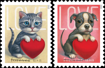 Love US stamps 2023
