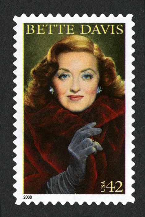 Bette Davis 42c stamp Famous US women on stamps