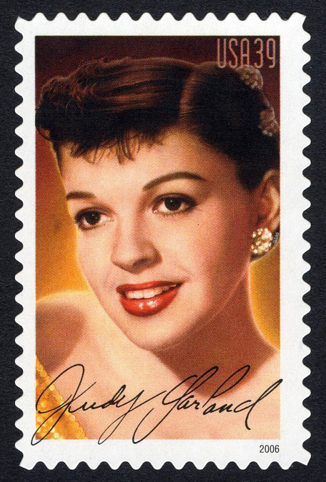 The Judy Garland 39c stamp Famous US women