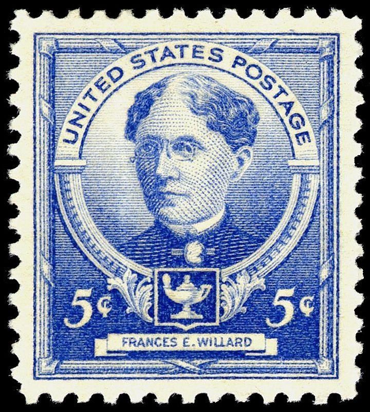Frances Willard 5c stamp (1940) USA