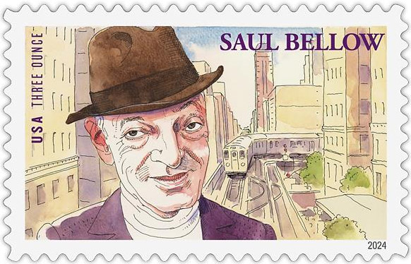 17. Saul Bellow - US 2024 stamp