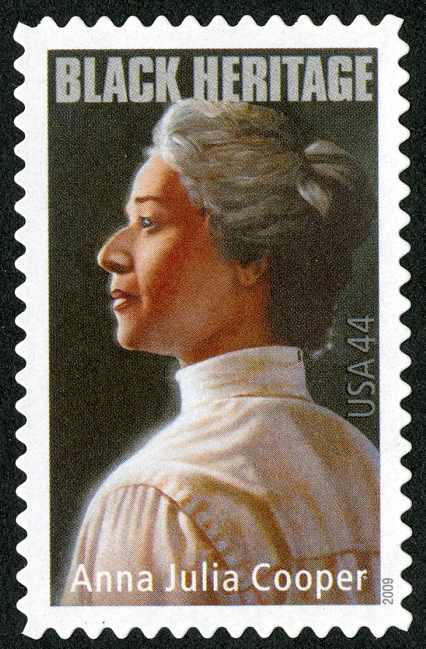 Anna J. Cooper 44c stamp Famous US women on stamps
