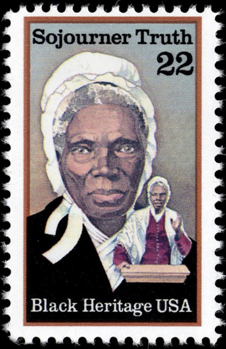 Sojourner Truth 22c stamp (1986) USA Famous women on stamps 