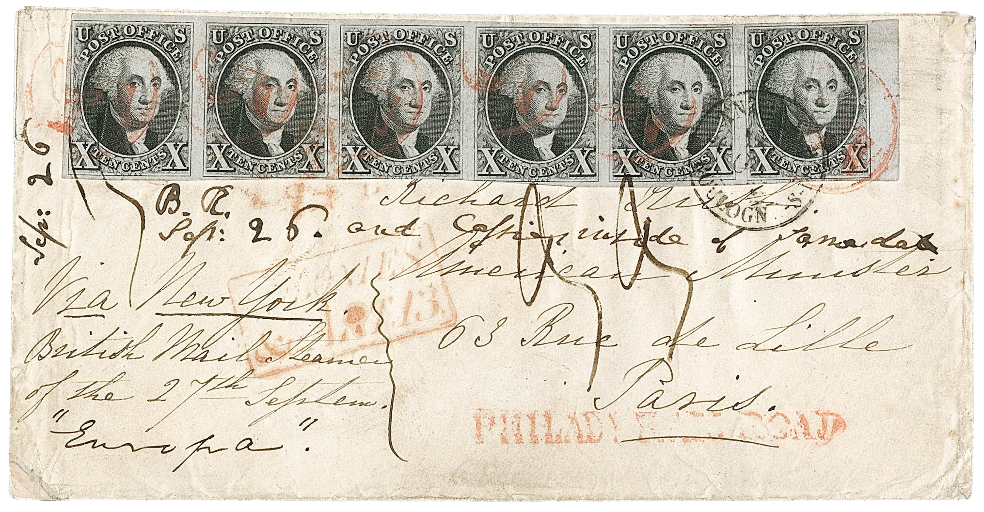 Rush cover is widely regarded as one of the most expensive philatelic items on the market today