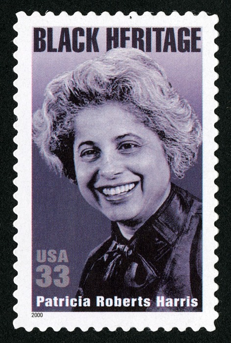 Patricia Roberts Harris 33c stamp Famous US women on stamps