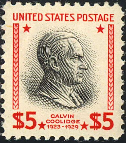 Calvin Coolidge stamp