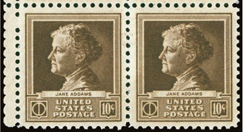 Jane Addams 10c stamp (1940) USA