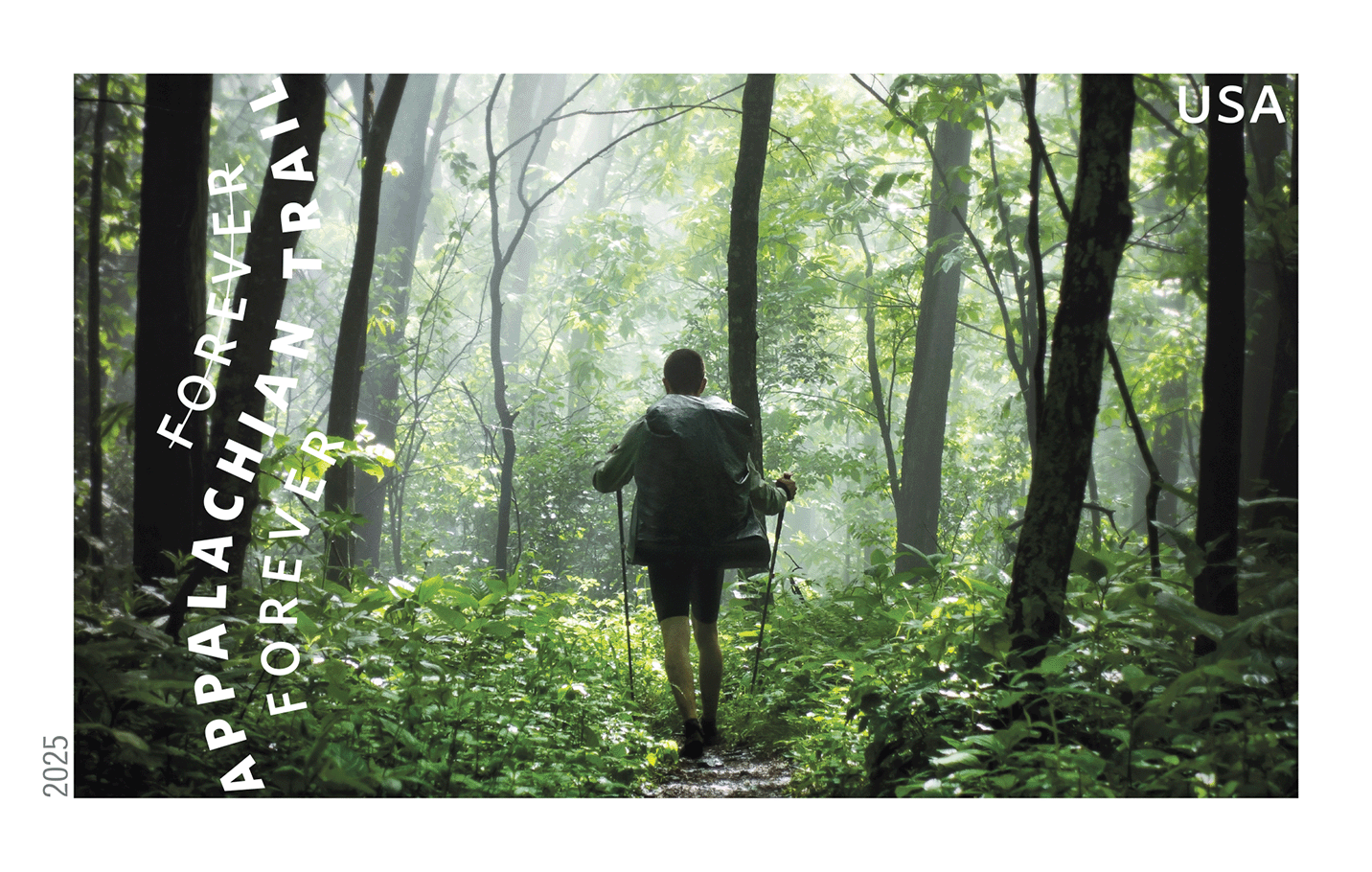 The Appalachian Trail stamp series 2025 USA stamps