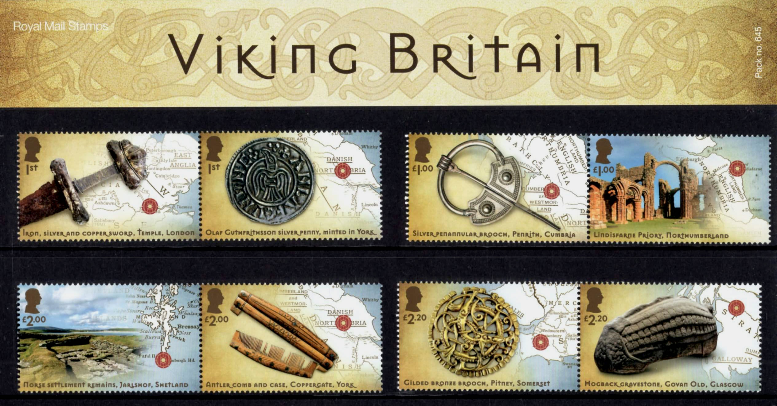 Vikings UK Stamp Series 2024