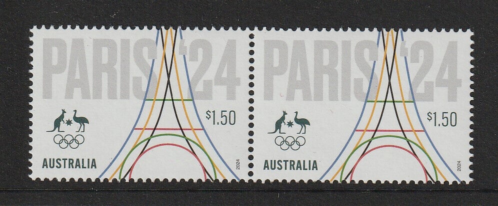 Path to Paris: Paris 2024 Olympic Games Australia stamp series 2024 