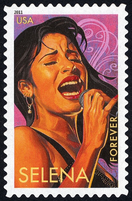 Selena 44c stamp Famous US women on stamps