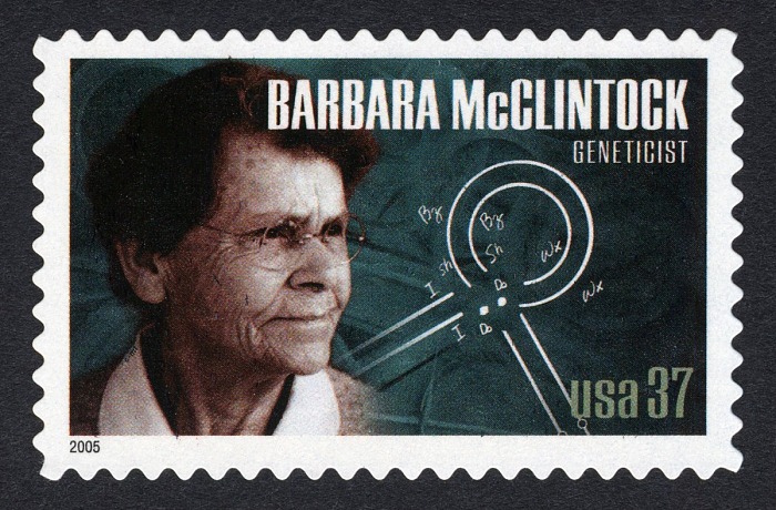 Barbara McLintock 37c Forever Stamp, USA, stamps with famous women