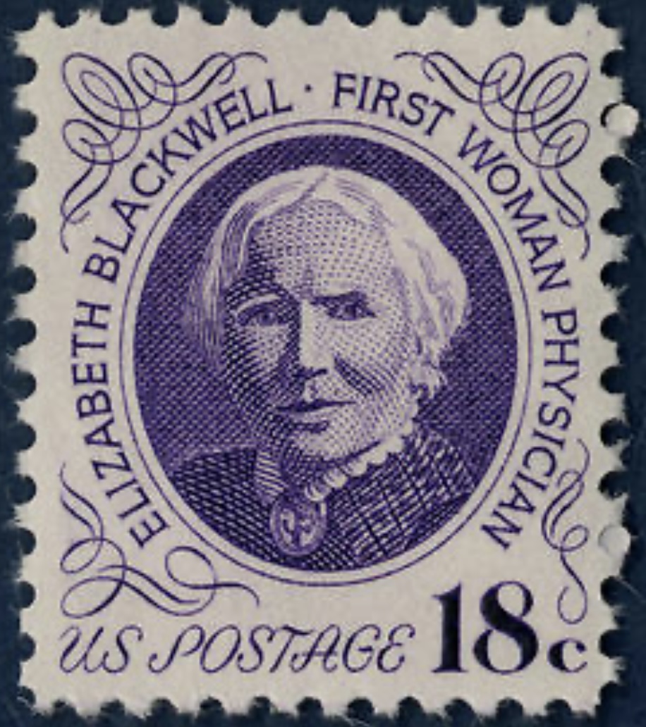 Elizabeth Blackwell 18c stamp (1973) USA