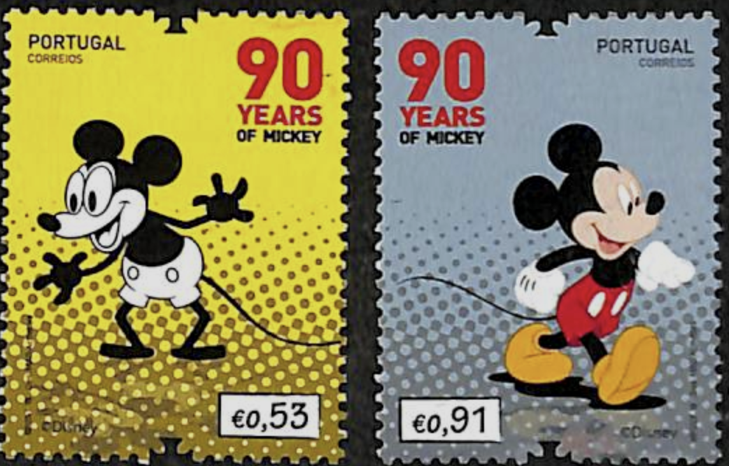 Mickey Mouse Stamp 2018 90th anniversary