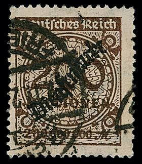 Germany Numeral Value 200 millionen mark stamp