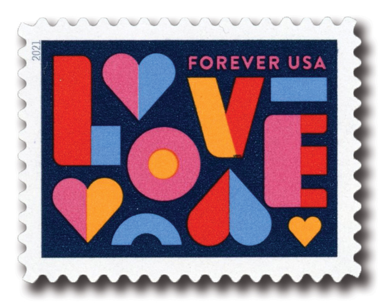 USA Love Forever stamp 2024