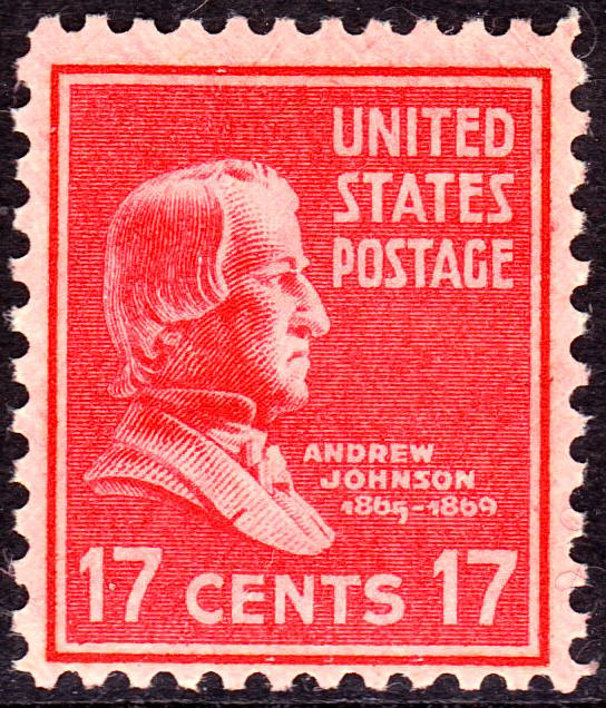 Andrew Johnson stamp
