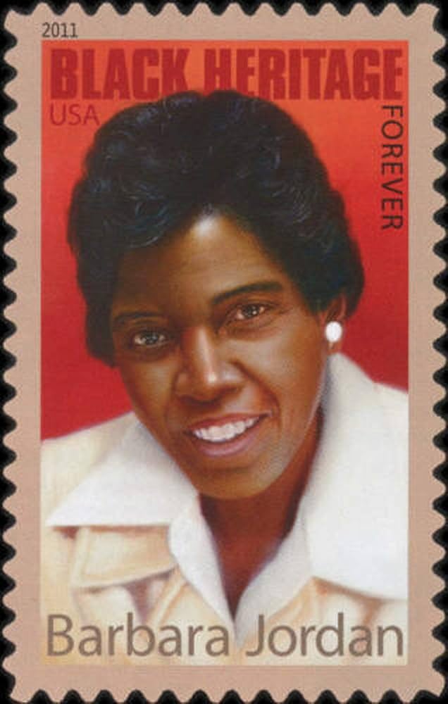 Barbara Jordan 44c stamp Famous US women on stamps