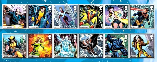 British Post Office - Marvel Comics stamps 2023