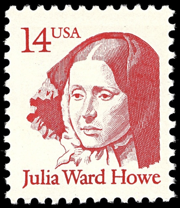 Julia Ward Howe 14c stamp (1987) USA Famous women on stamps 