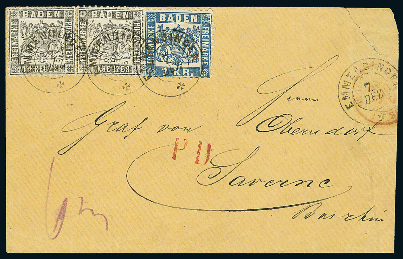 Old German States Baden cover