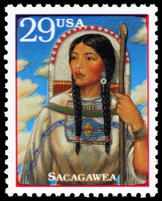 Sacagawea 29c stamp (1994) USA