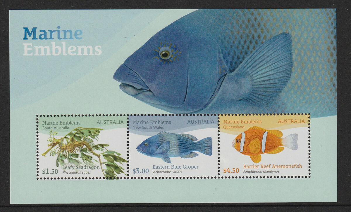 Marine Emblems - Australia postage stamps 2024