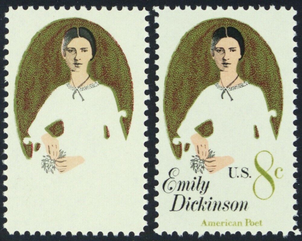 Emily Dickinson 8c stamp (1971) USA
