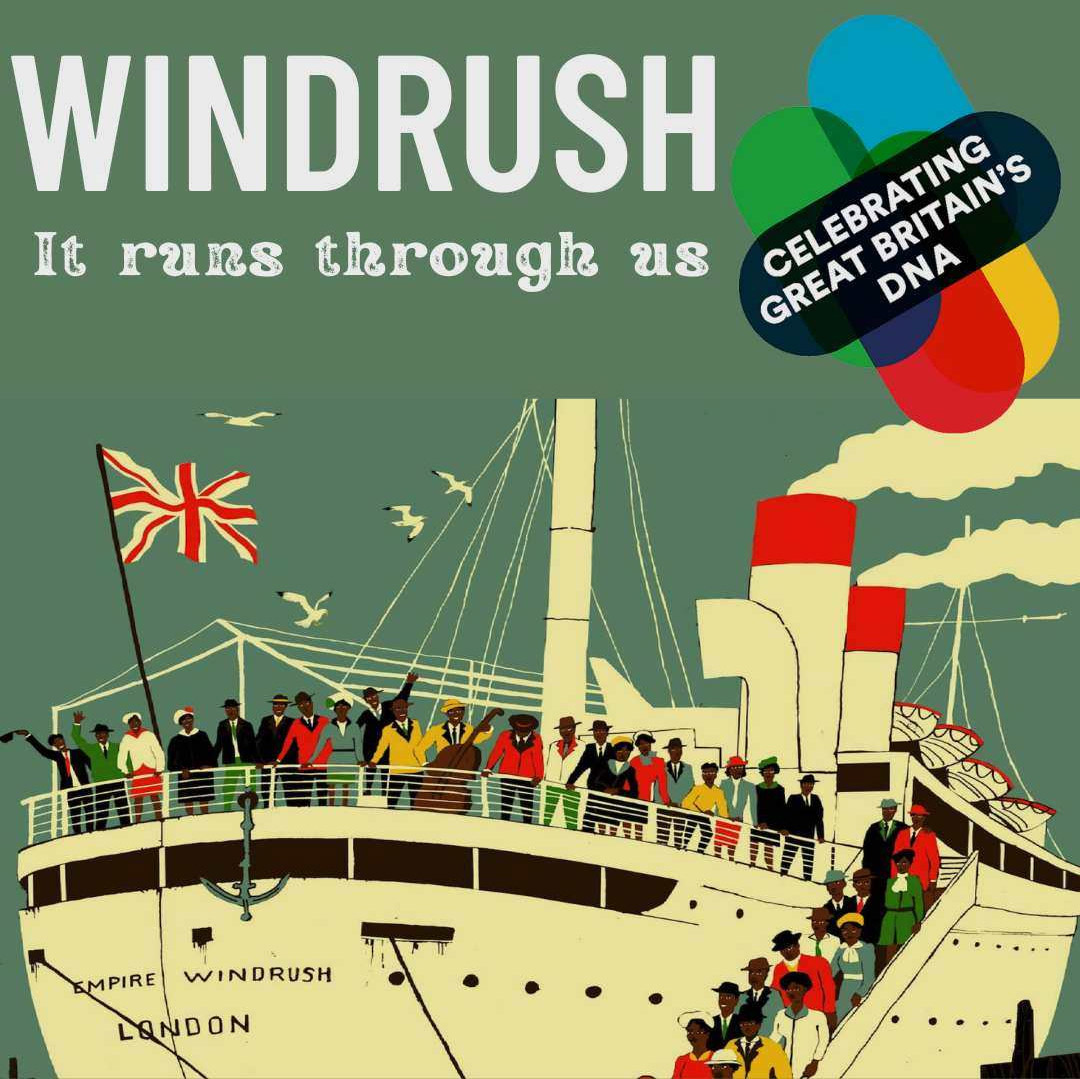 Windrush:75 Years - UK postage stamp 2023
